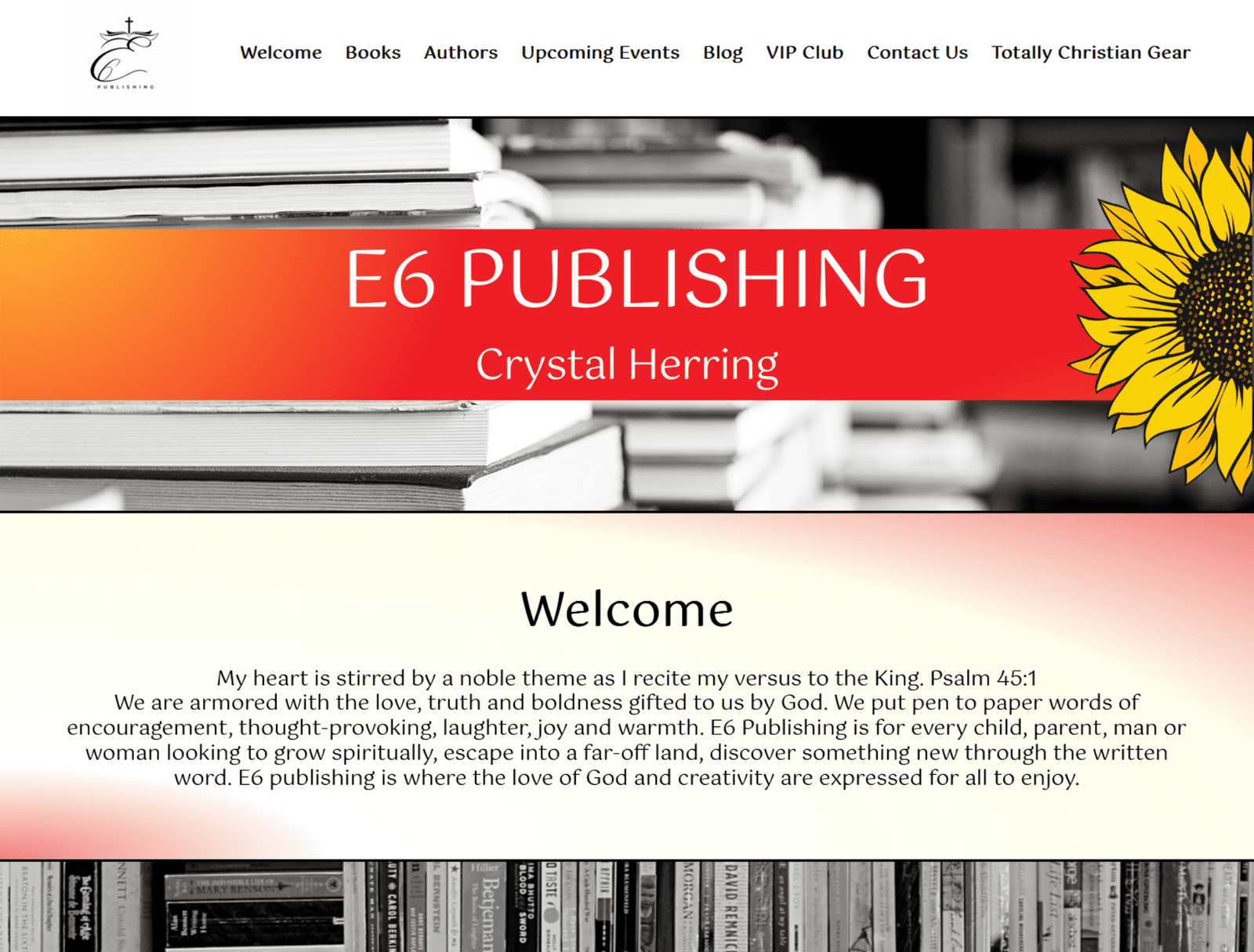 E6 Publishing Website